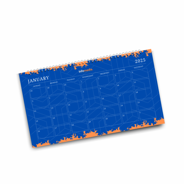 100 A3 Wall Calendars