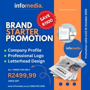 Brand Starter Promotion | Company Profile, Logo & Letterhead Design – INFOMedia