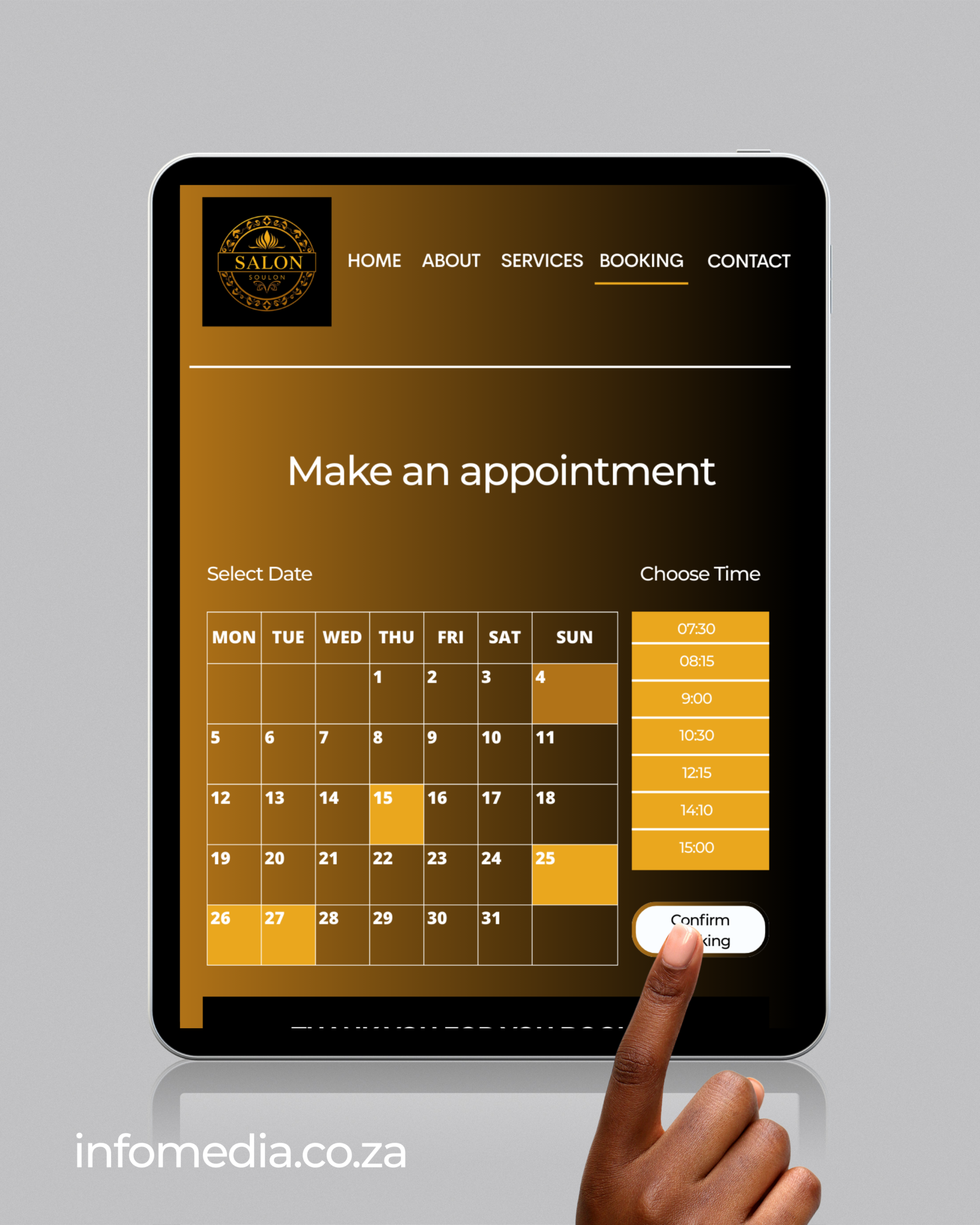 The All-in-One Beauty Booking & Automation Website - Image 2