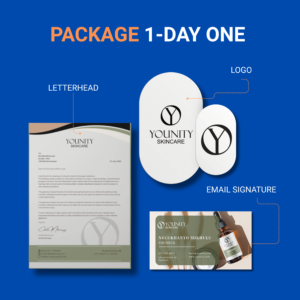 Day One: Start-Up Branding Package | Logo, Letterhead & Email Signature